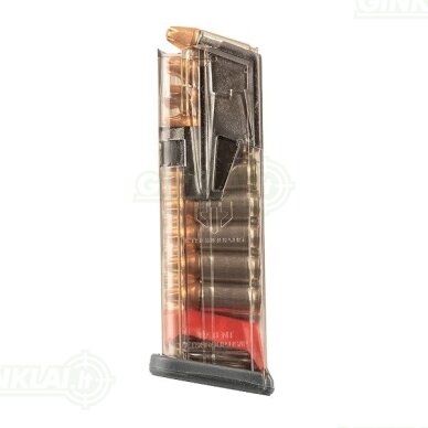 Dėtuvė Glock 19 ETS Omega Polymer, Clear 15 rd 9x19 OMG-GLK-19 3