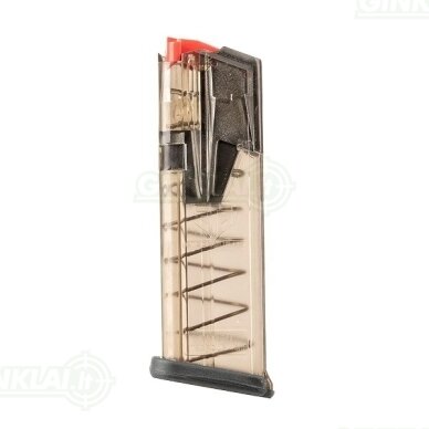 Dėtuvė Glock 19 ETS Omega Polymer, Clear 15 rd 9x19 OMG-GLK-19 4