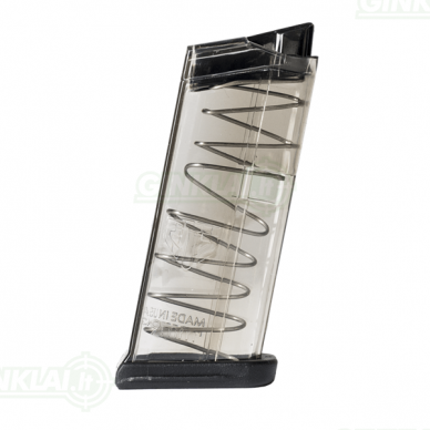 Dėtuvė Glock 43 ETS Polymer, Clear 7 rd 9x19 GLK-43 1 Dėtuvė Glock 43 ETS Polymer, Clear 7 rd 9x19 GLK-43 1