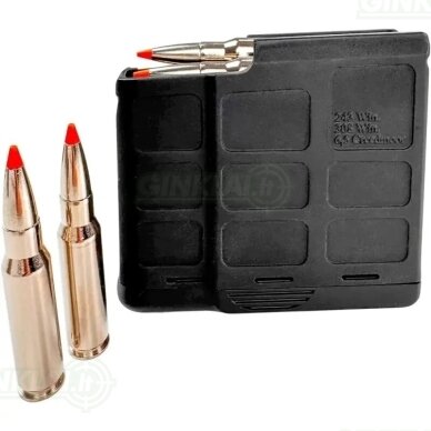 Dėtuvė Haenel Jaeger, LR/ONE, .308, 6,5 Crd., .243 10 šūvių Dėtuvė Haenel Jaeger, LR/ONE, .308, 6,5 Crd., .243 10 šūvių