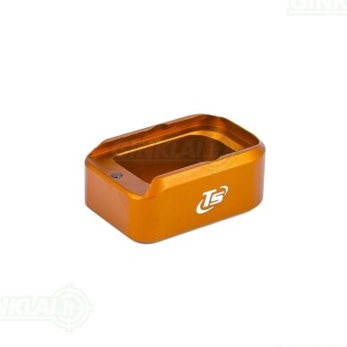 Dėtuvės plokštelė Toni System +2 Rounds Standard Pad for Glock, Oranžinė PADGLST-OR Dėtuvės plokštelė Toni System +2 Rounds Standard Pad for Glock, Oranžinė PADGLST-OR