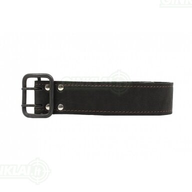 Diržas kelnėms odinis Belt Remington 100cm 45mm Juodas