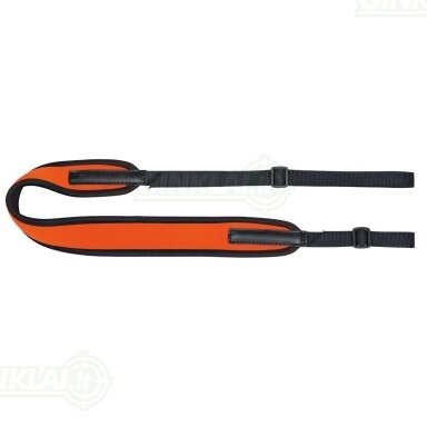 Diržas šautuvui AKAH Neoprene Rifle Sling With Rubber Padding, Orange Diržas šautuvui AKAH Neoprene Rifle Sling With Rubber Padding, Orange