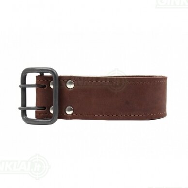 Diržas kelnėms odinis Belt Remington 100cm 45mm Rudas