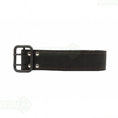 Diržas kelnėms odinis Belt Remington 100cm 45mm Juodas