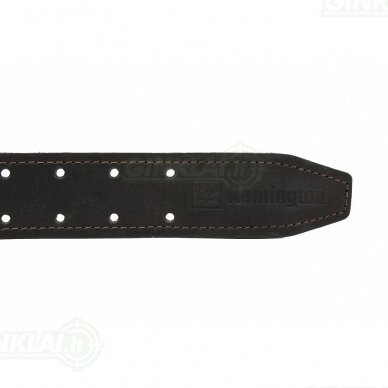 Diržas kelnėms odinis Belt Remington 100cm 45mm Juodas 1