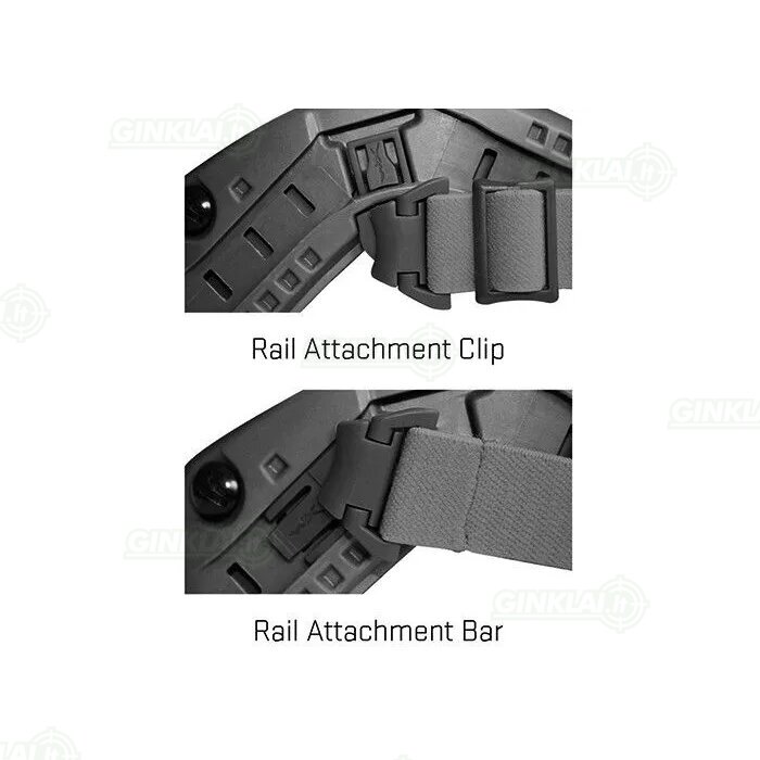 Dirželiai akiniams Rail Attachment System Wiley X Spear ARC, Coyote 2 Dirželiai akiniams Rail Attachment System Wiley X Spear ARC, Coyote 2