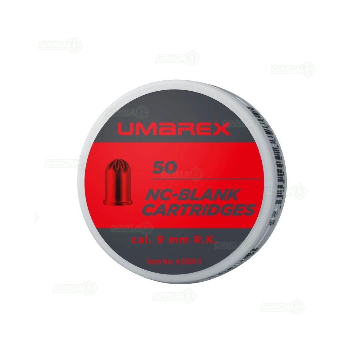 Dujiniai šaudmenys 9 kal. Garsiniai Revolveriui Umarex Blank Cartridges 50 vnt.