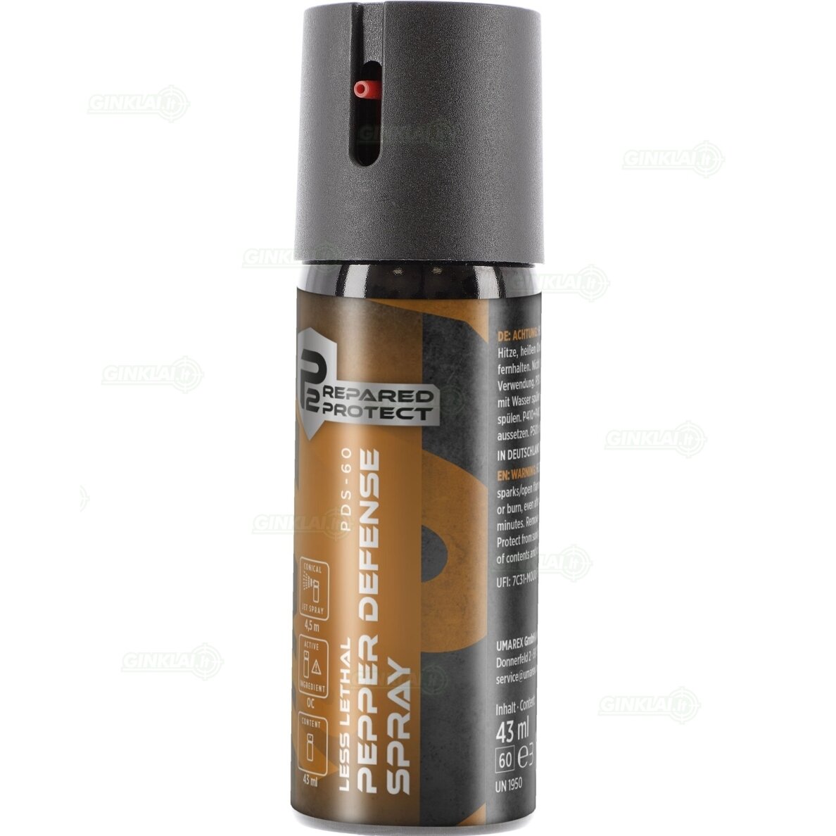 Dujinis balionėlis P2P PDS-60 Pepper Spray 43 ml debesėlis 1 Dujinis balionėlis P2P PDS-60 Pepper Spray 43 ml debesėlis 1