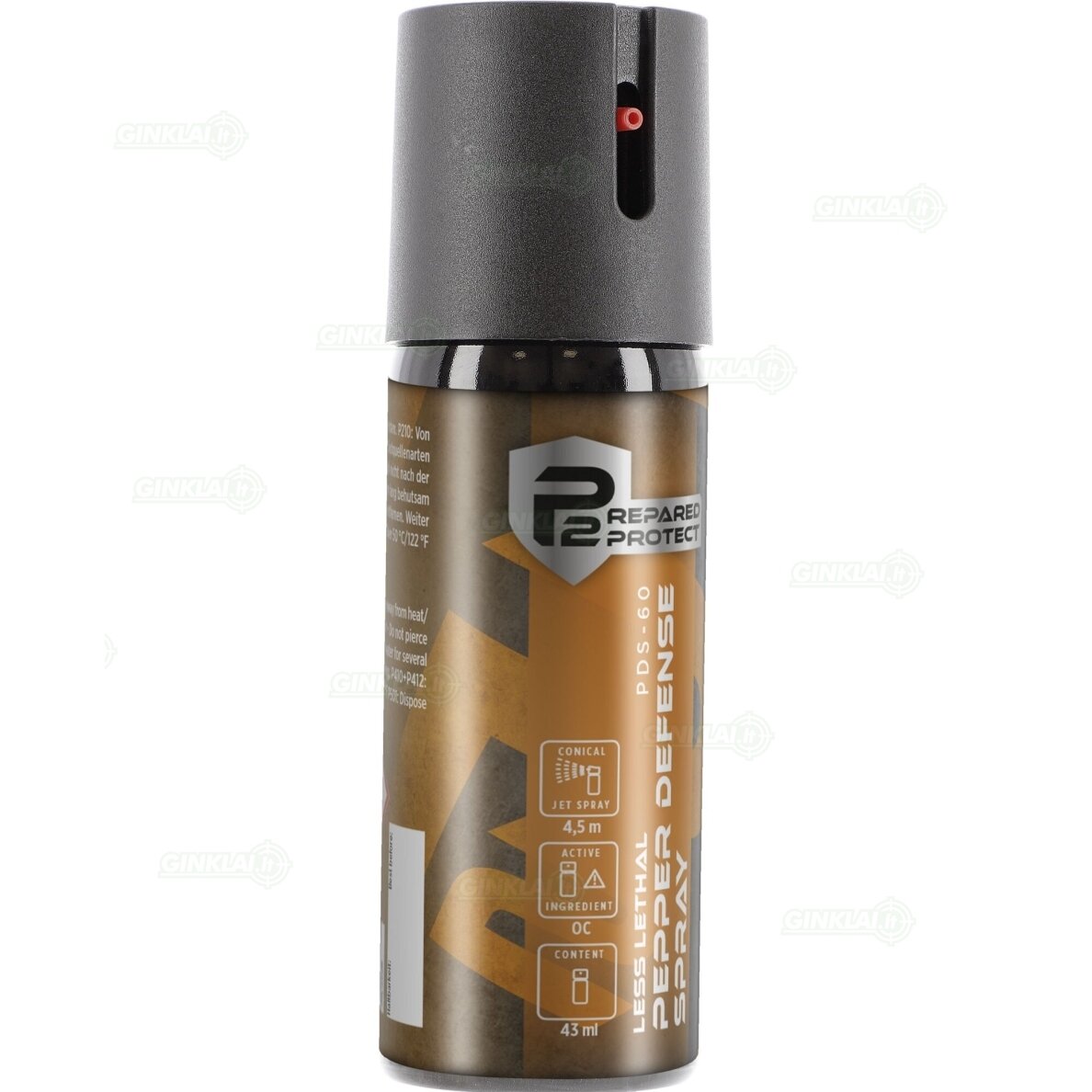 Dujinis balionėlis P2P PDS-60 Pepper Spray 43 ml debesėlis 2 Dujinis balionėlis P2P PDS-60 Pepper Spray 43 ml debesėlis 2