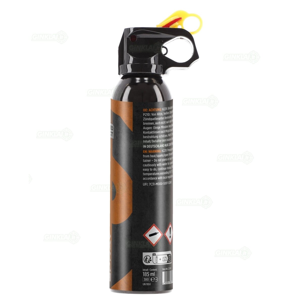 Dujinis balionėlis P2P PDS-380 Pepper Spray Content: 185 ml debesėlis 1 Dujinis balionėlis P2P PDS-380 Pepper Spray Content: 185 ml debesėlis 1