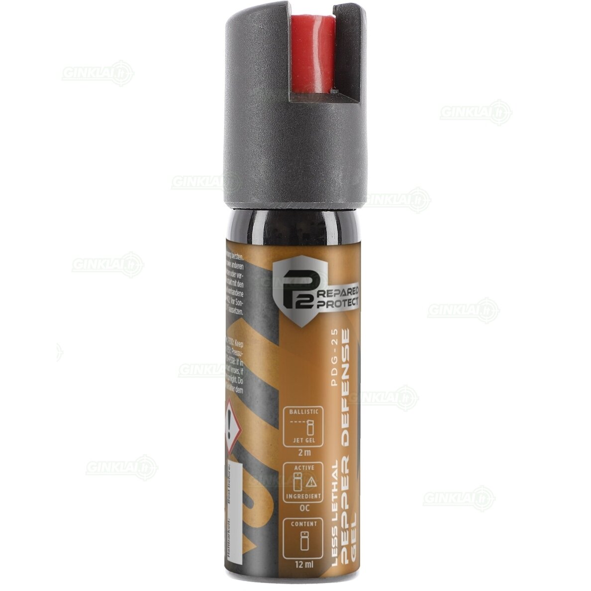 Dujinis balionėlis P2P PDG-25 Pepper Gel 12 ml  gelinis čiurkšlė             2
