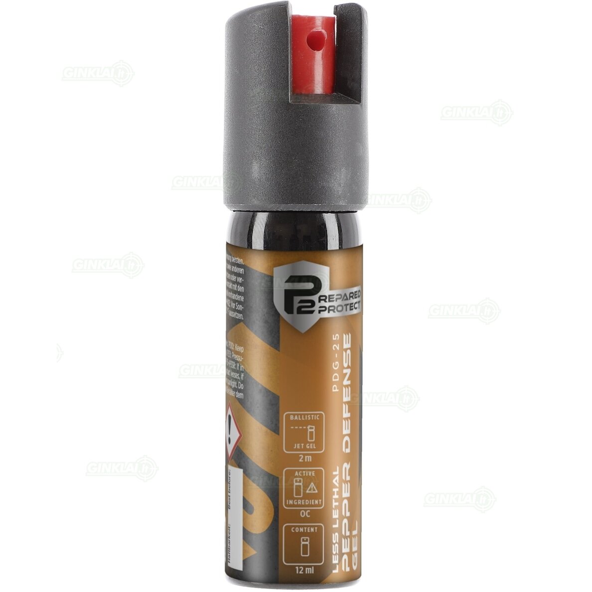 Dujinis balionėlis P2P PDG-25 Pepper Gel 12 ml  gelinis čiurkšlė             3