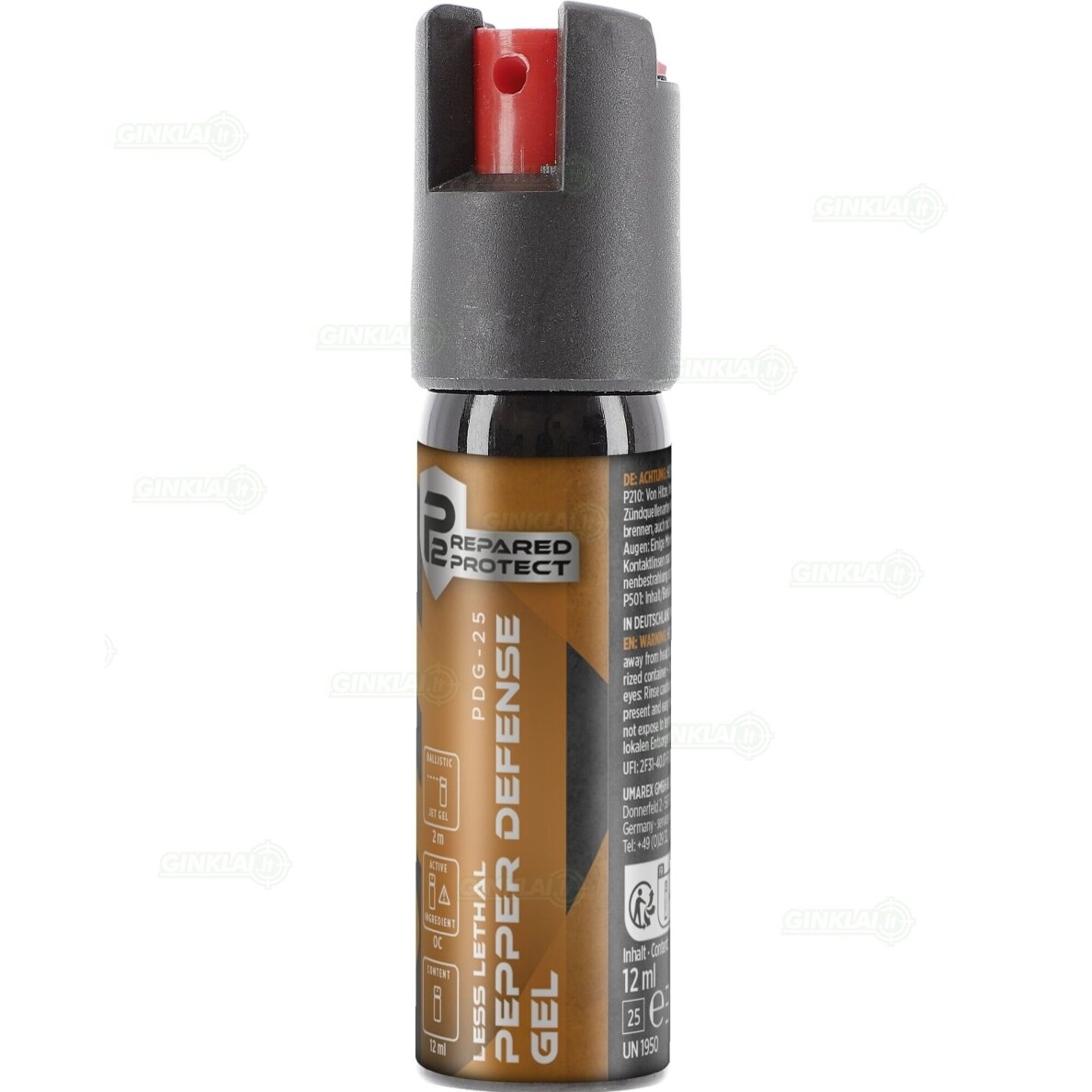 Dujinis balionėlis P2P PDG-25 Pepper Gel 12 ml  gelinis čiurkšlė             4