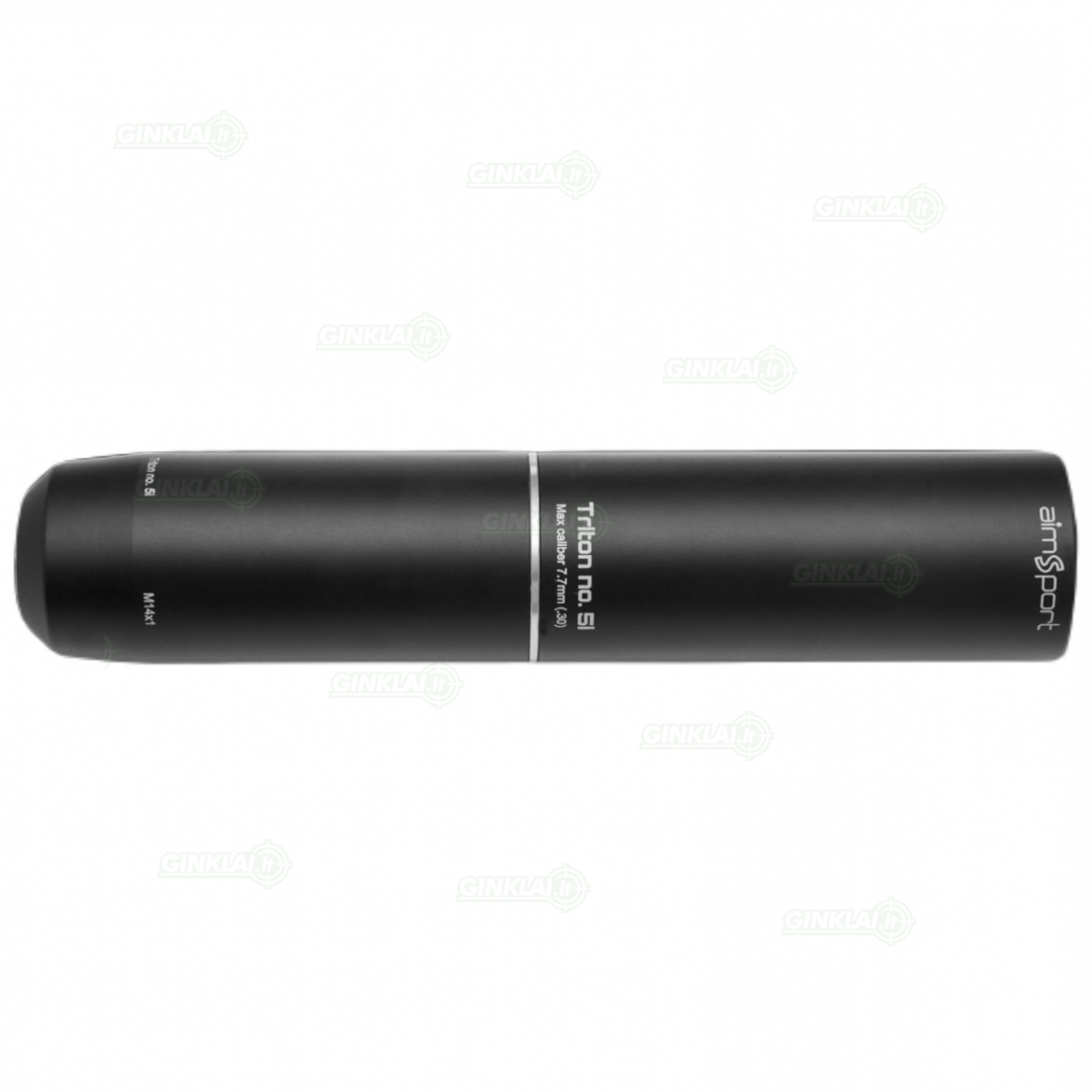 Duslintuvas Aimsport Triton No. 5i, M15x1 kal. 7,7mm -32dB