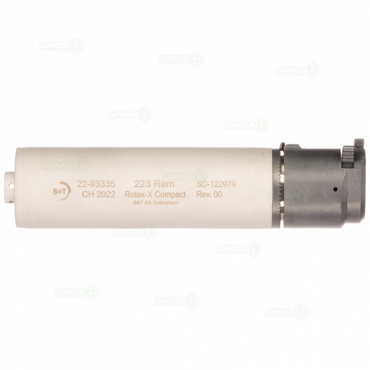 Duslintuvas B&T Rotex-X Compact QD NATO, cal. 5,56mm Duslintuvas B&T Rotex-X Compact QD NATO, cal. 5,56mm