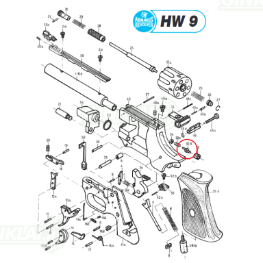 Dužiklis Arminius HW9