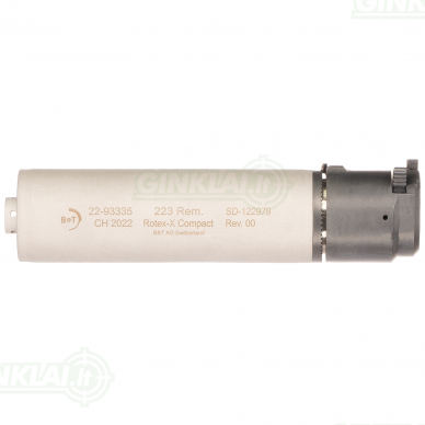 Duslintuvas B&T Rotex-X Compact QD NATO, cal. 5,56mm Duslintuvas B&T Rotex-X Compact QD NATO, cal. 5,56mm