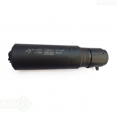 Duslintuvas B&T SRBS QD NATO, Cerakote Black cal. 5,56mm 1 Duslintuvas B&T SRBS QD NATO, Cerakote Black cal. 5,56mm 1