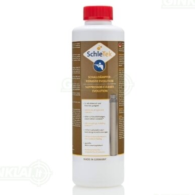 Duslintuvų ir kompensatorių valiklis SchleTek Suppressor Cleaner Evolution 500ml Duslintuvų ir kompensatorių valiklis SchleTek Suppressor Cleaner Evolution 500ml