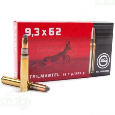 Geco 9,3x62 Teilmantel 16,5g Geco 9,3x62 Teilmantel 16,5g