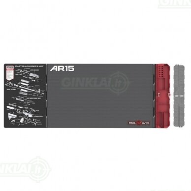 Ginklų valymo kilimėlis Real Avid Master Armorer's Mat AVMAM-AR 1