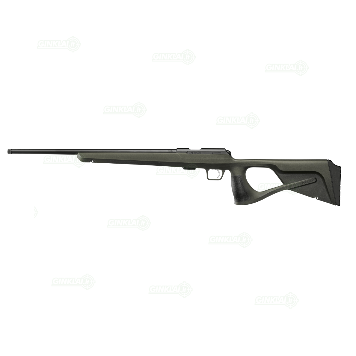 Graižtvinis šautuvas CZ 457 ERGO 16", .22LR