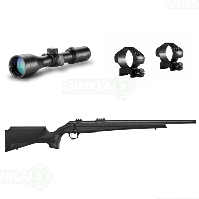 CZ 600+ ALPHA, .308 Win. + Plieniniai Laikikliai + Hawke Vantage 30 2.5-10x50 WA, IR L4A FD 14530 CZ 600+ ALPHA, .308 Win. + Plieniniai Laikikliai + Hawke Vantage 30 2.5-10x50 WA, IR L4A FD 14530