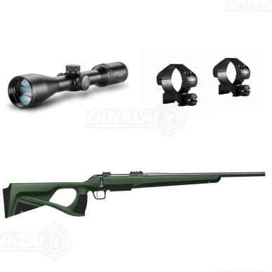 CZ 600+ ERGO, .30-06 Spr. + Plieniniai Laikikliai + Hawke Endurance 30 2.5-10x50 WA IR LR Dot 8x 16320 CZ 600+ ERGO, .30-06 Spr. + Plieniniai Laikikliai + Hawke Endurance 30 2.5-10x50 WA IR LR Dot 8x 16320