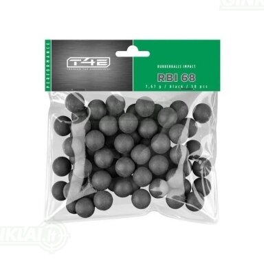 Guminiai šratai Rubberballs Performance RBI .68 kal. T4E 50 vnt.