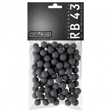Guminiai šratai Rubberballs Prac-Series .43 kal. T4E 100 vnt.