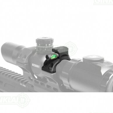 Gulsčiukas šaudymui UTG ACCU-SYNC® Magnetic Folding Spirit Level for Rifle Scope, 30 mm MT-RTR3 3