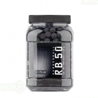 Guminiai šratai Rubberballs .50 kal. T4E 500 vnt. Guminiai šratai Rubberballs .50 kal. T4E 500 vnt.
