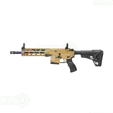 Haenel CR223, 12,5" .223 Rem. Short Handguard, 90° safety, DP Trigger, Desert Haenel CR223, 12,5" .223 Rem. Short Handguard, 90° safety, DP Trigger, Desert