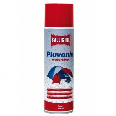 Impregnantas rūbams Ballistol Pluvonin 500ml purškiamas