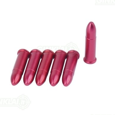 Imitaciniai šoviniai GunPany Aluminum Snap Cap .22 LR, 6 vnt. SCSC-10