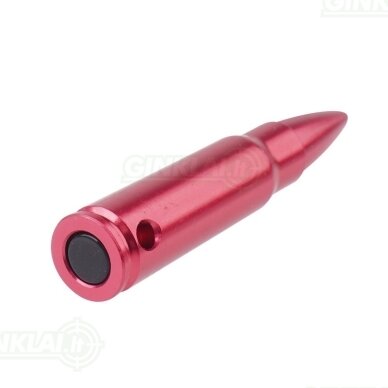 Imitaciniai šoviniai GunPany Aluminum Snap Cap 7,62x39, 6 vnt. SCSC-02 1