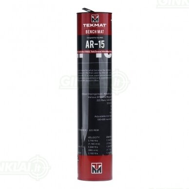 Kilimėlis TekMat Gun Cleaning Mat AR-15 30x91cm Black TEK-R36-AR15 1
