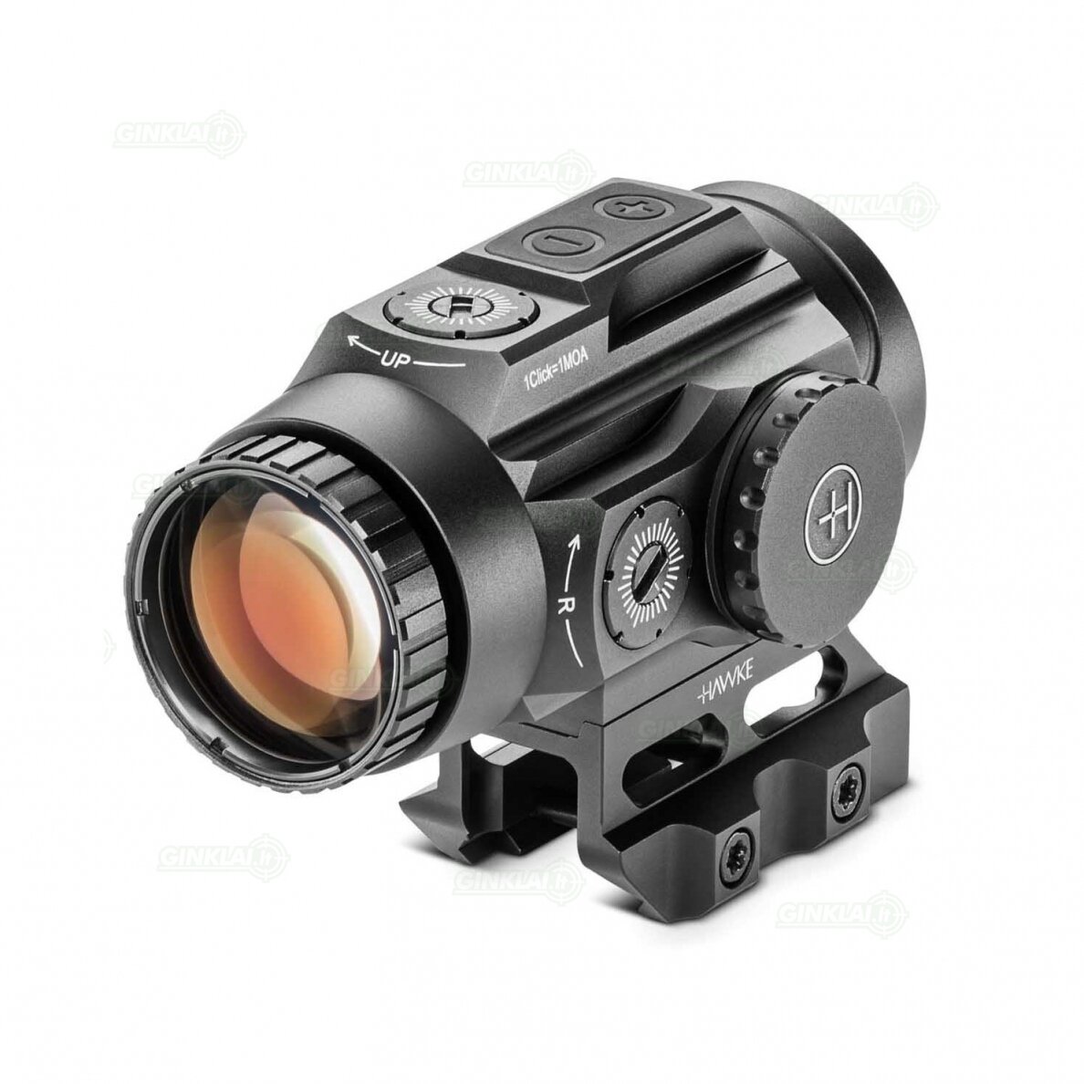 Kolimatorinis Prizminis taikiklis Hawke Prism Sight 4x24 5.56 BDC Dot, High/Low Weaver 12054 1 Kolimatorinis Prizminis taikiklis Hawke Prism Sight 4x24 5.56 BDC Dot, High/Low Weaver 12054 1