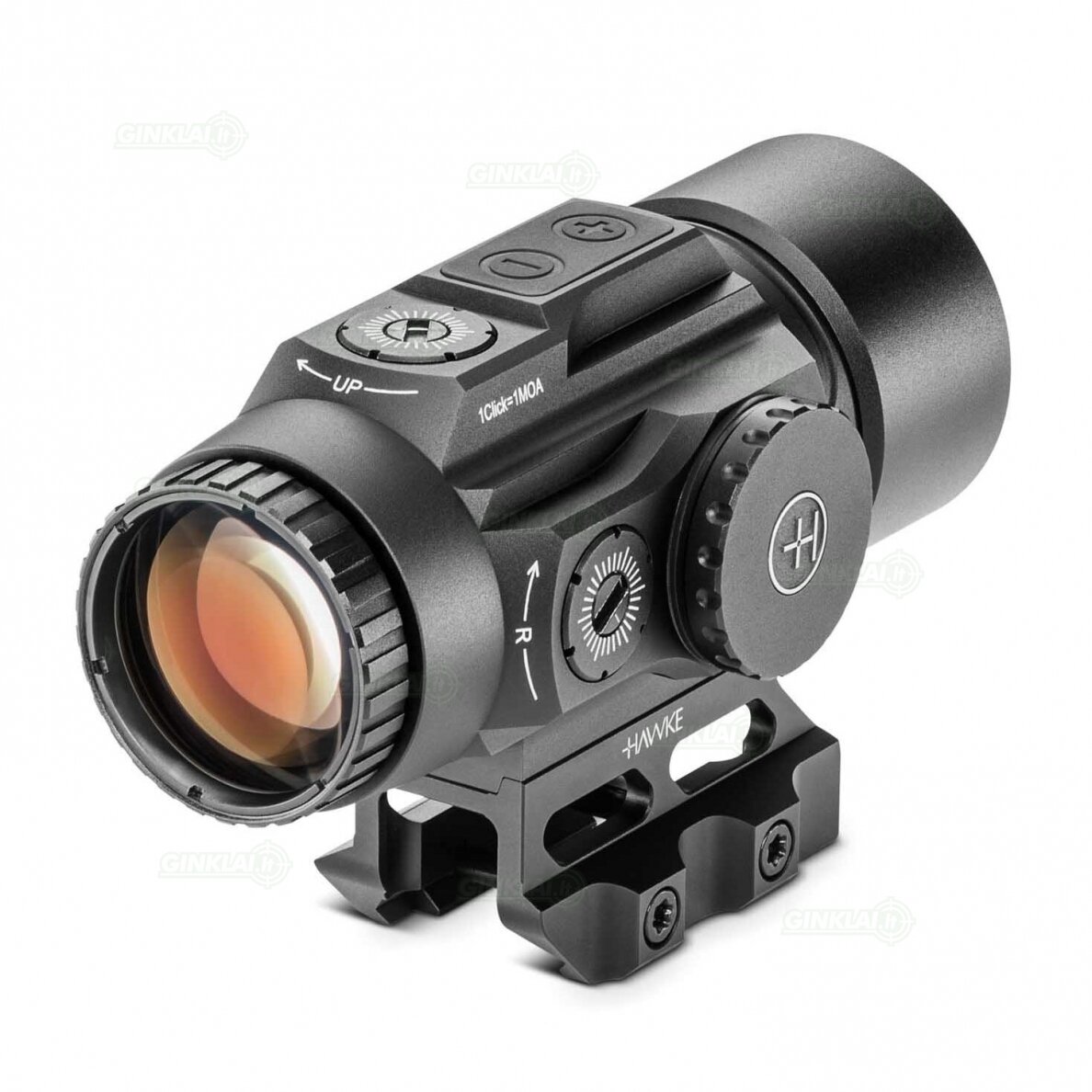 Kolimatorinis Prizminis taikiklis Hawke Prism Sight 6x36 5.56 BDC Dot, High/Low Weaver 12058 1