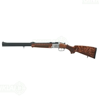 Kombinuotas šautuvas Merkel B4 Jagd, .308 Win. 12x76, Luxus 6 kl. medis