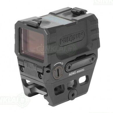 Kolimatorinis taikiklis Holosun AEMS Red Dot Solar Sight 1/3 Co-Witness Mount 2