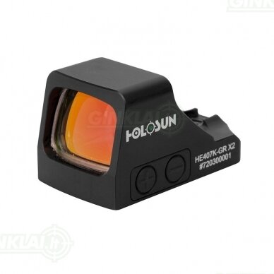 Kolimatorinis taikiklis Holosun HE407K-GR X2 Green Dot 6