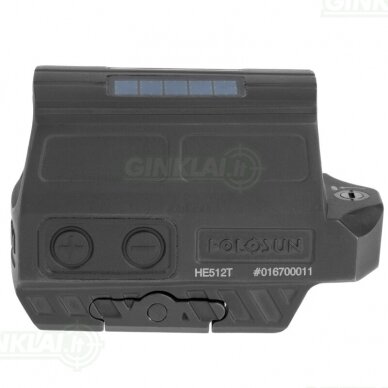 Kolimatrorinis taikiklis Holosun HE512T Red Dot 5