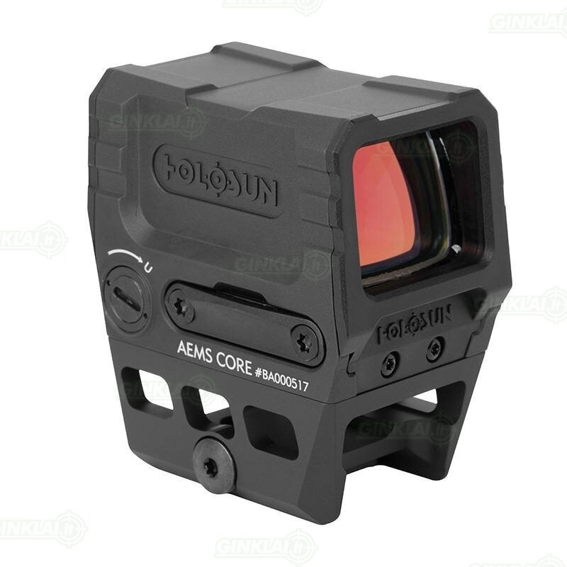 Kolimatorinis taikiklis Holosun AEMS Core Red Dot Sight 1/3 Co-Witness Mount Kolimatorinis taikiklis Holosun AEMS Core Red Dot Sight 1/3 Co-Witness Mount