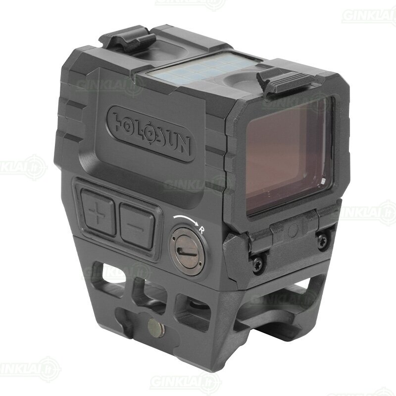 Kolimatorinis taikiklis Holosun AEMS Red Dot Solar Sight 1/3 Co-Witness Mount 4