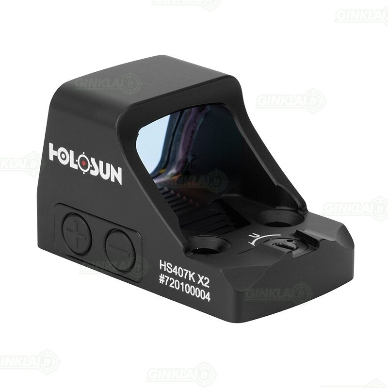 Kolimatorinis taikiklis Holosun HS407K-RD X2 Red Dot 1 Kolimatorinis taikiklis Holosun HS407K-RD X2 Red Dot 1