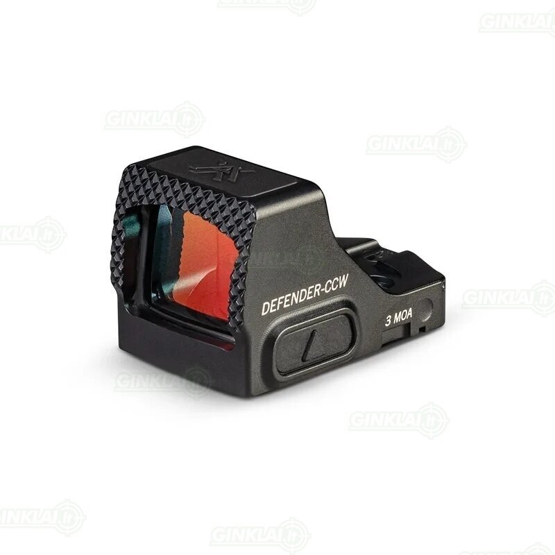 Kolimatorinis taikiklis Vortex Defender ST Micro Red Dot 3 MOA Kolimatorinis taikiklis Vortex Defender ST Micro Red Dot 3 MOA