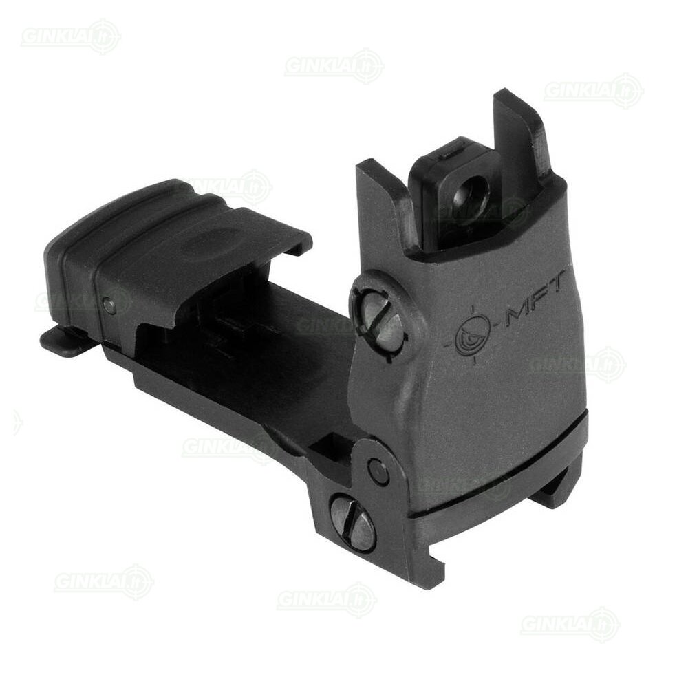 Taikiklis MFT Back Up Polymer Flip Up Rear Sight Black BUPSWR-BL