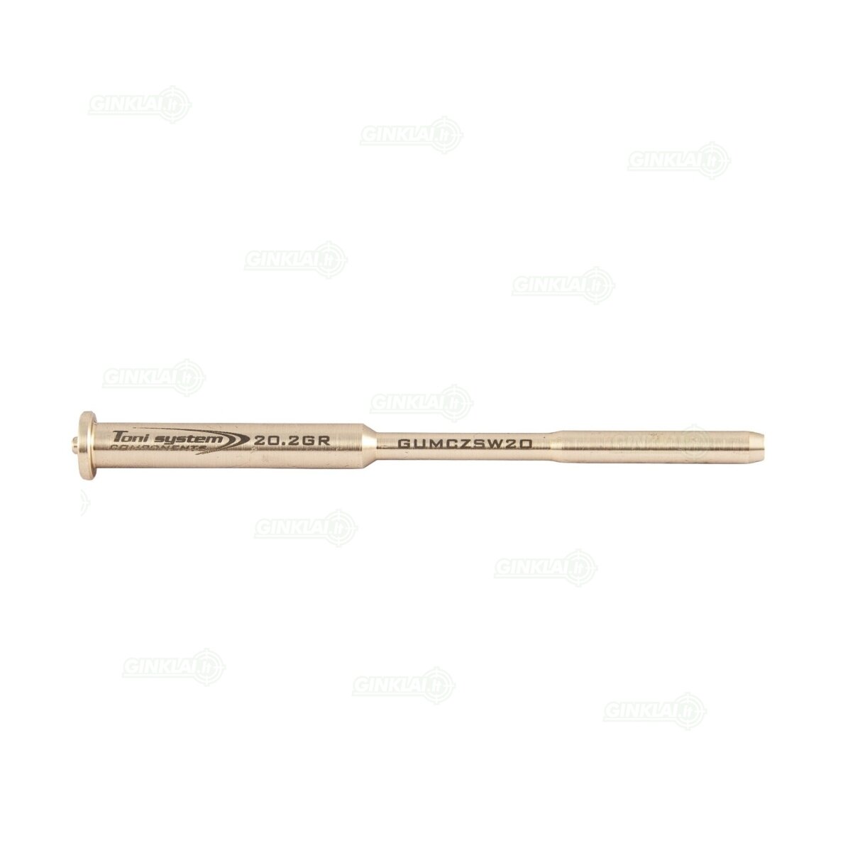 Kreipiančioji Toni System SP Sport Brass Spring Guide Rod for CZ Shadow 2, GUMCZSW2O